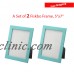 IKEA Picture Frame 1 to 4-pk FISKBO Frames 4x6" 5x7" Blue Wood Photo NEW FS   162641971839